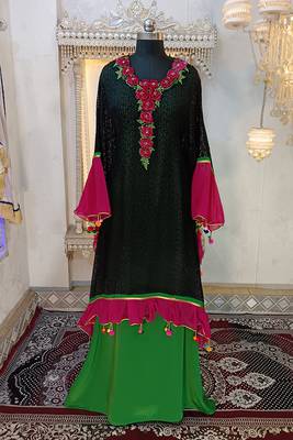 Black designer takchita kaftan 1