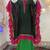 Black designer takchita kaftan