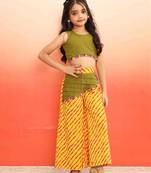 Heavy Ajrakh Cotton Kali Pattern Patchwork Lehenga Choli