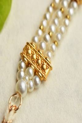 Pearl harmony rakhi with roli chawal capsules 5