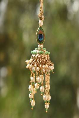 Peacock jhoomar lumba with roli chawal capsules 1