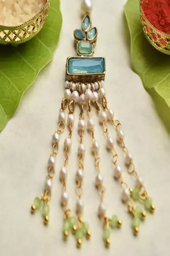 Aqua blossom lumba with roli chawal capsules