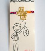 Nri wala bhai quirky rakhi with roli chawal capsules