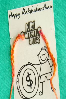Nri wala bhai quirky rakhi with roli chawal capsules 1