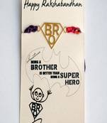 Super bro rakhi with roli chawal capsules