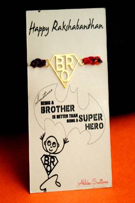 Super bro rakhi with roli chawal capsules 3