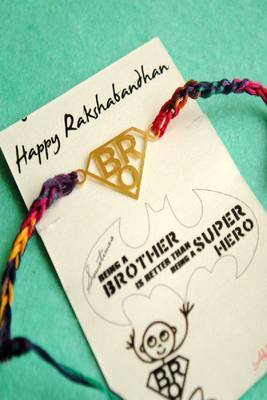 Super bro rakhi with roli chawal capsules 4