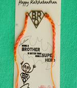 Super bro rakhi with roli chawal capsules
