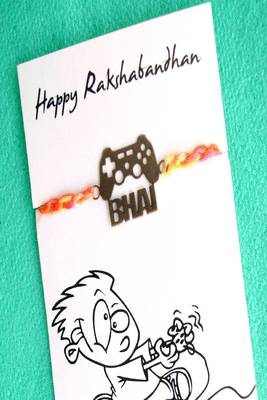 Gamer bhai rakhi with roli chawal capsules 2