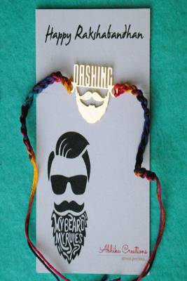 Dashing bhai rakhi with roli chawal capsules 1