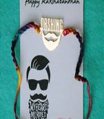 Dashing bhai rakhi with roli chawal capsules