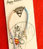 Super bhabhi quirky rakhi with roli chawal capsules