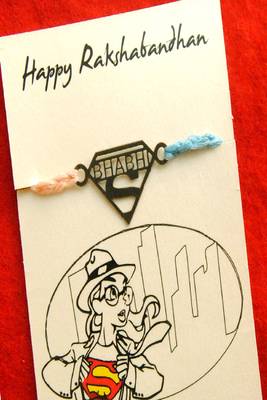 Super bhabhi quirky rakhi with roli chawal capsules 2