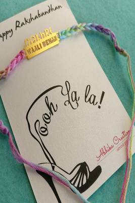 "nakhre wali behan" sister quirky rakhi with roli chawal capsules 1