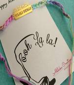 "nakhre wali behan" sister quirky rakhi with roli chawal capsules