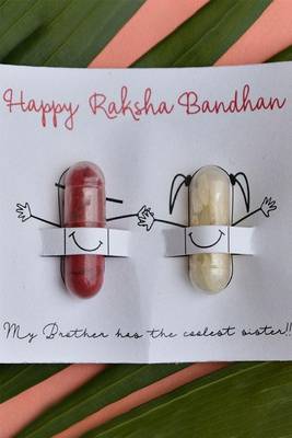 Bhabhi pataka quirky rakhi with roli chawal capsules 4