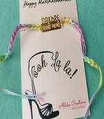 Nakhre waali bhabhi quirky rakhi with roli chawal capsules