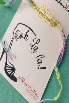 Nakhre waali bhabhi quirky rakhi with roli chawal capsules 3