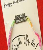 Nakhre waali bhabhi quirky rakhi with roli chawal capsules