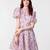 Multi colour poly georgette western dress
