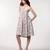 Multi colour poly georgette western dress