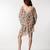 Multi colour poly georgette western dress