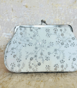 White Beauty Vintage Clutch