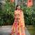 MULTICOLOR THREAD AND SEQUINS EMBROIDERED GEORGETTE LEHENGA CHOLI DUPATTA