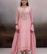 Blush pink faliing star suit set