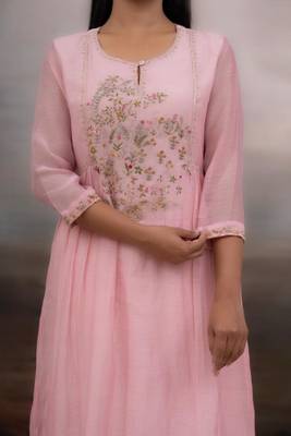 Blush pink faliing star suit set 2