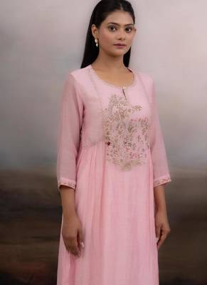 Blush pink faliing star suit set 5