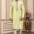 Men's pista  straight kurta with plain banarasi art silk and without lining
