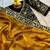 Premium jimmy choo with velvet embroidered lace border saree with blouse