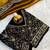 Premium jimmy choo with velvet embroidered lace border saree with blouse