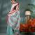 Desh bidesh cotton silk handloom saree, tissue silk with blouse piece saree with blouse piece