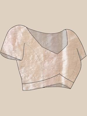 Desh bidesh cotton silk handloom saree, tissue silk with blouse piece saree with blouse piece 5