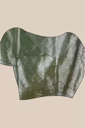Desh bidesh cotton silk handloom saree, tissue silk with blouse piece saree with blouse piece