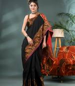 cotton silk banarasi  sarees, pure silk kanjivaram cotton saree with blouse piece