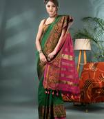 cotton silk banarasi sarees,silk kanjivaram handloom cotton saree with blouse piece