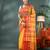 red cotton handloom sarees with zari temple design tant saree