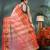 red cotton handloom sarees with zari temple design tant saree