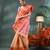 red cotton handloom sarees with zari temple design tant saree