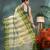 off white cotton handloom sarees with zari temple design tant saree