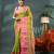 green cotton handloom sarees with zari temple design tant saree