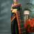 Green banalata design cotton handloom saree