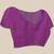 purple cotton handloom saree with blouse piece