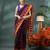 Brown sitaara borfi design pure cotton handloom saree