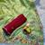 Green Gold crush multi thread sequins work saree