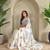 Cream Kota Doriya Self Weaving Pattern Saree  