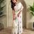 Cream Kota Doriya Self Weaving Pattern Saree  